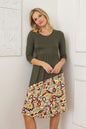 Asymmetrical Accent Midi Dress See size chart under “more details” The Fashion Celestial