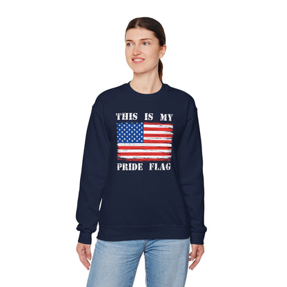 This Is My Pride Flag Crewneck Sweatshirt The Devil's Pickle