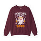 I'm Just Here For The Boos Crewneck Sweatshirt The Devil's Pickle