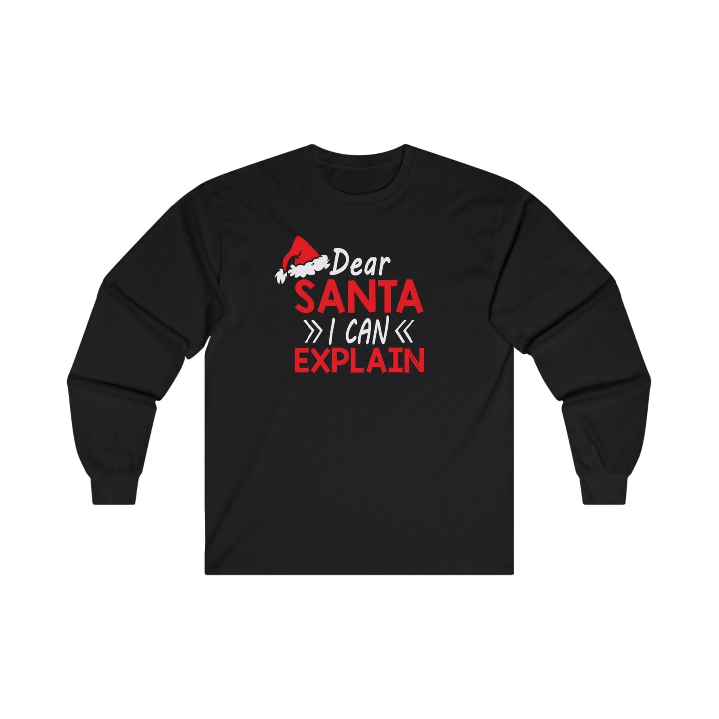Dear Santa I Can Explain Long Sleeve Tee The Devil's Pickle