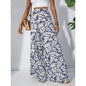 Women’s Printed High‑Waist Wide‑Leg Palazzo Pants FitiqueFit