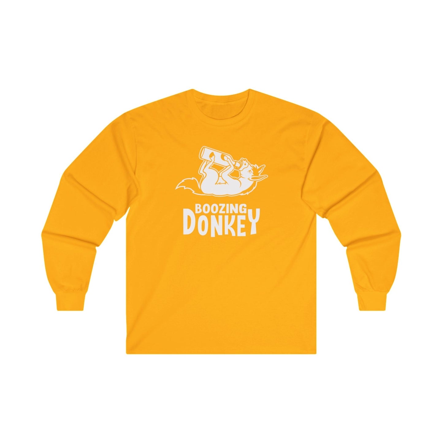 Boozing Donkey Long Sleeve Tee The Devil's Pickle