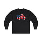 1776 American Flag Long Sleeve Tee The Devil's Pickle