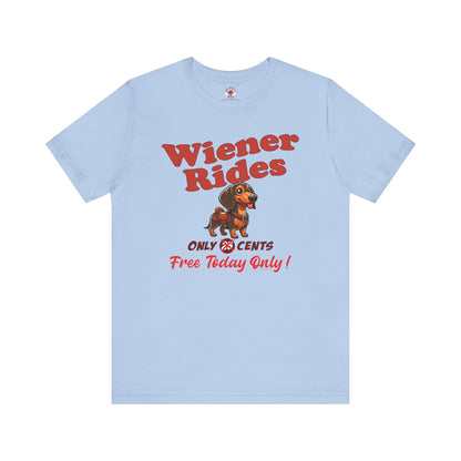 Free Wiener Rides T-Shirt The Devil's Pickle