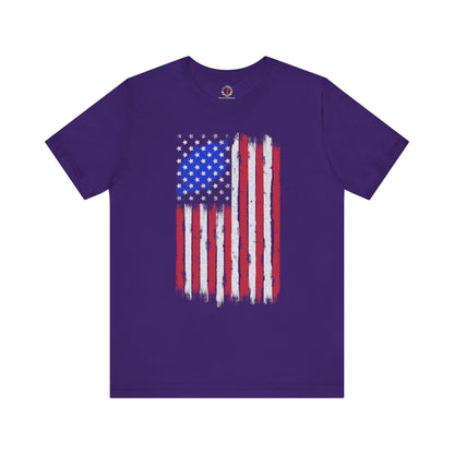 Tattered American Flag T-Shirt The Devil's Pickle