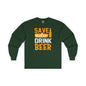 Save Water Drink Beer Long Sleeve Tee The Devil's Pickle