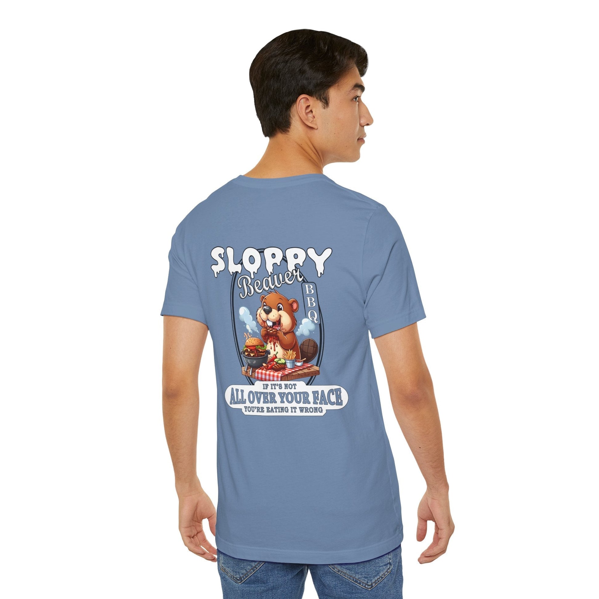 Sloppy Beaver BBQ Back T-Shirt The Devil's Pickle