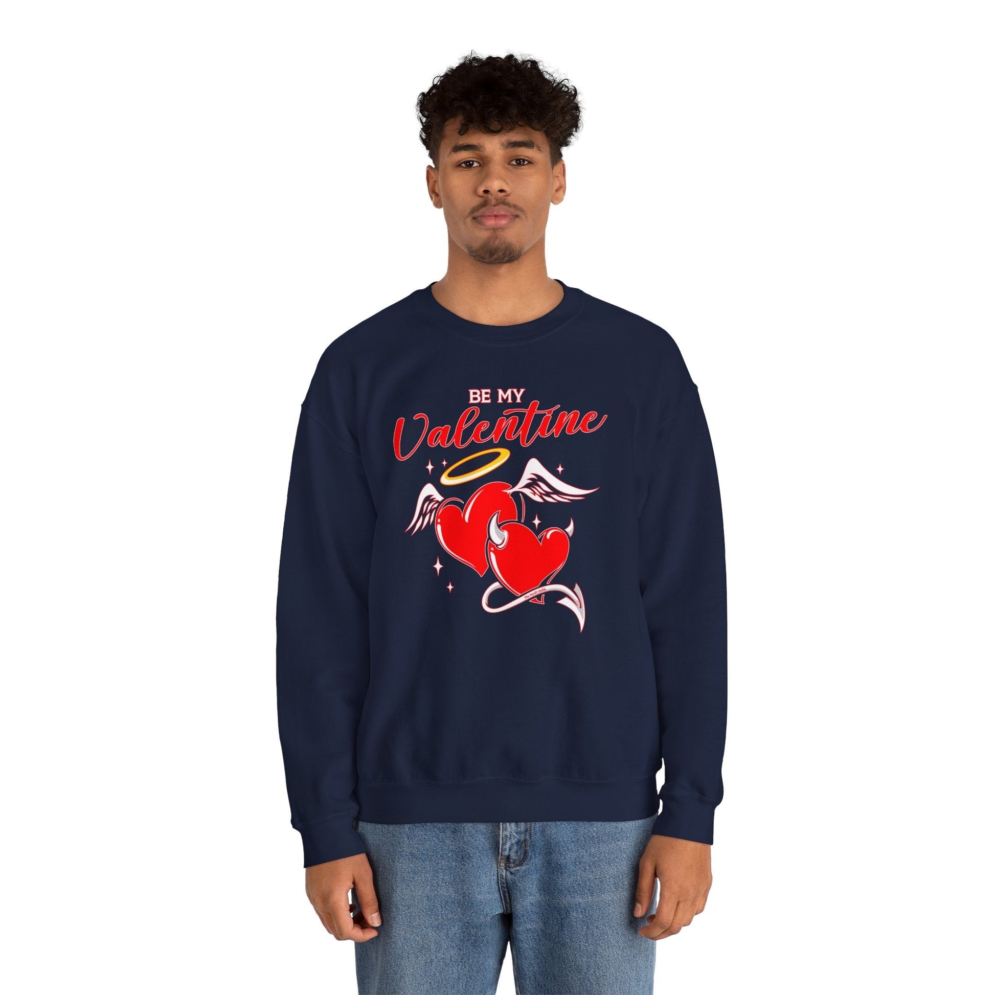 Be My Valentine Crewneck Sweatshirt The Devil's Pickle