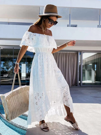 Bohemian Lace Princess Long Dress Country in My Heart