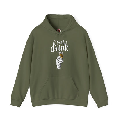 Time To Drink Hooded Sweatshirt The Devil's Pickle