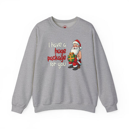 I Have A Huge Package For You Crewneck Sweatshirt The Devil's Pickle