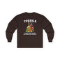 Tequila Swallow The Big Worm Long Sleeve Tee The Devil's Pickle