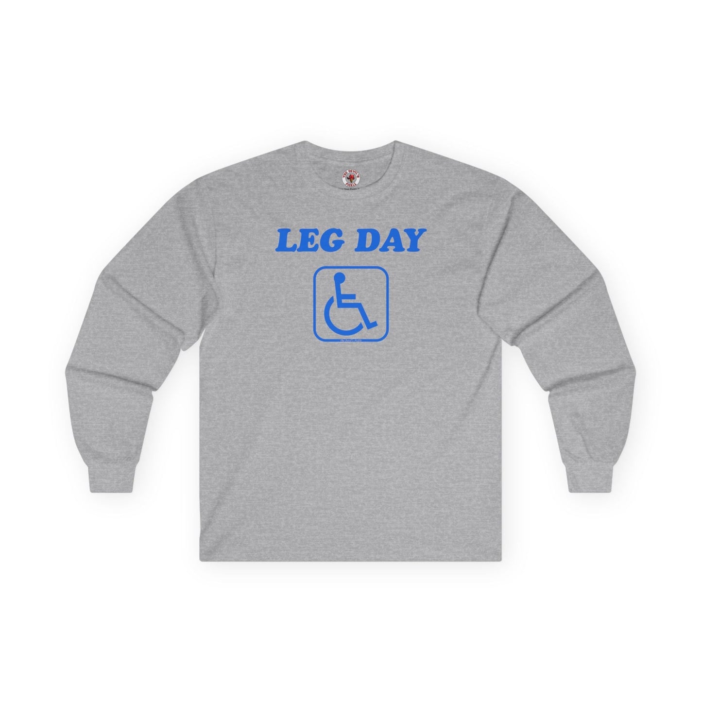 Leg Day Handicap Long Sleeve Tee The Devil's Pickle