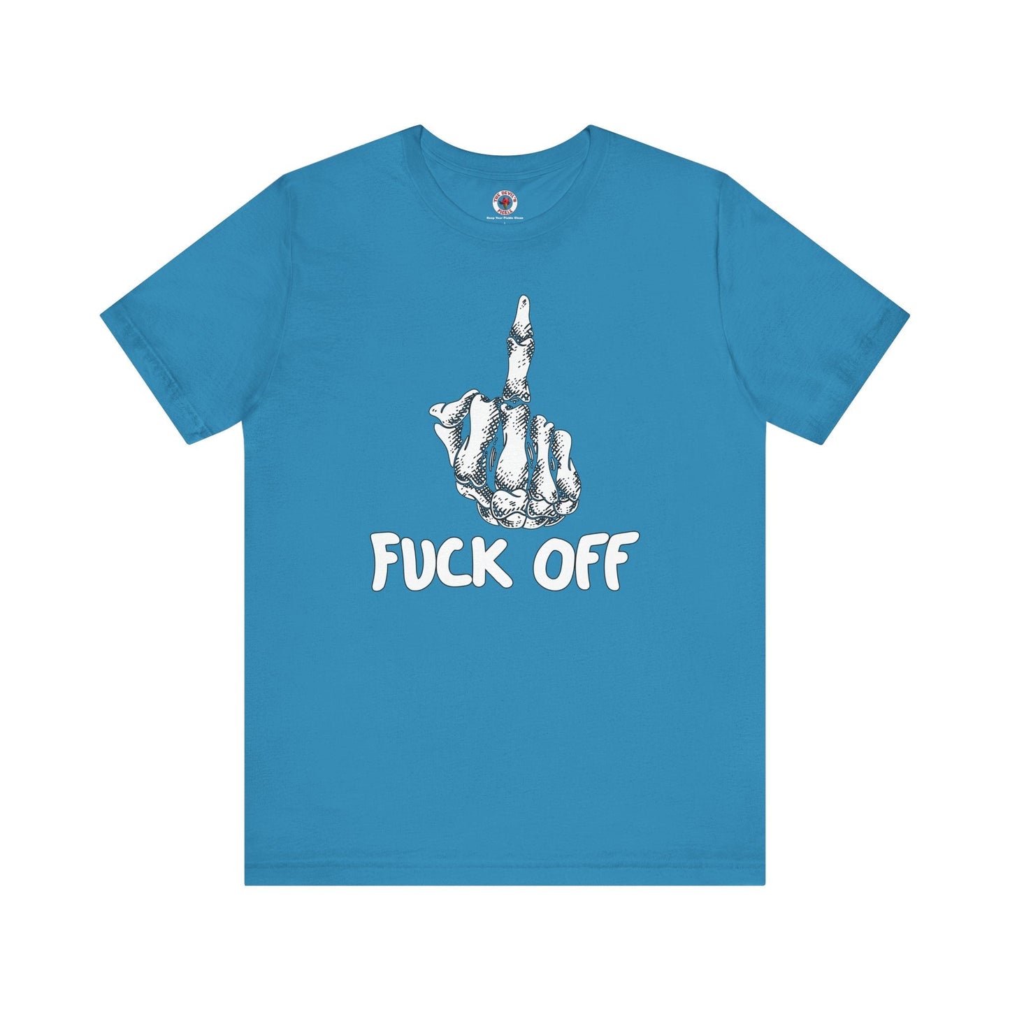 Fuck Off Finger T-Shirt The Devil's Pickle