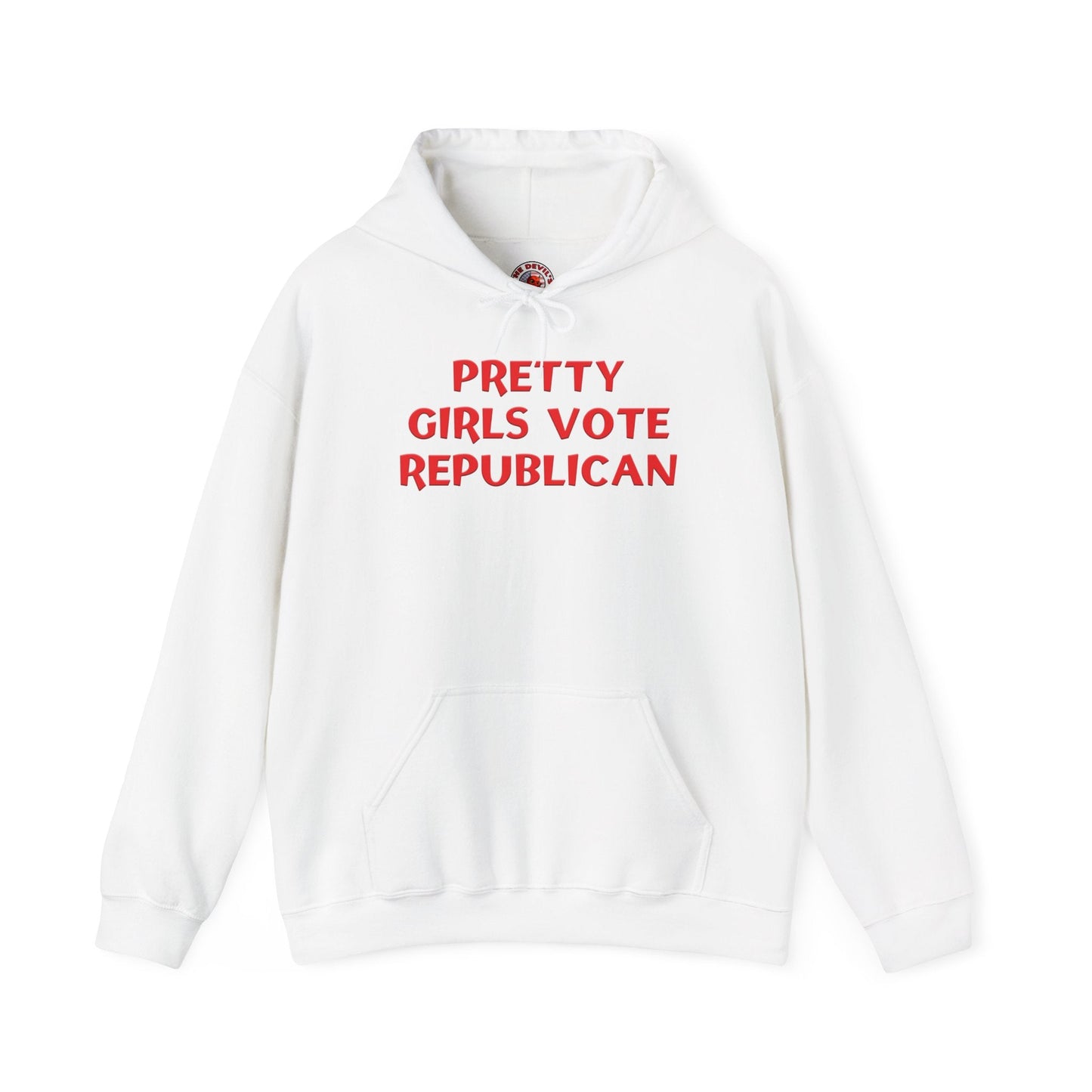 Pretty Girls Vote Republican Hooded Sweatshirt The Devil's Pickle