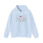 Love Means Nothing Hooded Sweatshirt The Devil's Pickle