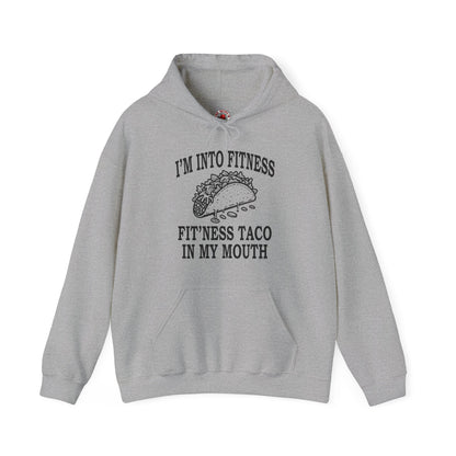 I'm Into Fitness Hooded Sweatshirt The Devil's Pickle