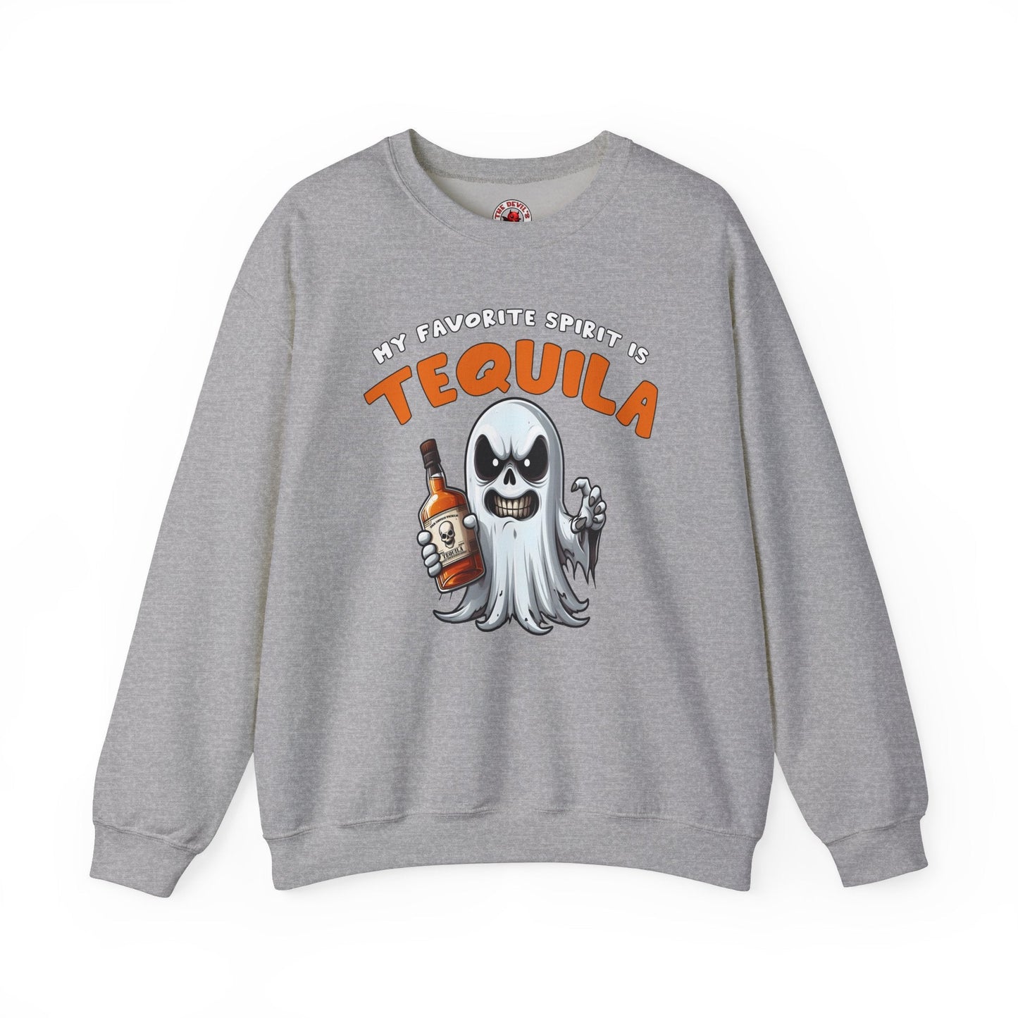 My Favorite Spirit Is Tequila Crewneck Sweatshirt The Devil's Pickle