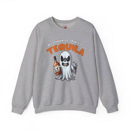 My Favorite Spirit Is Tequila Crewneck Sweatshirt The Devil's Pickle