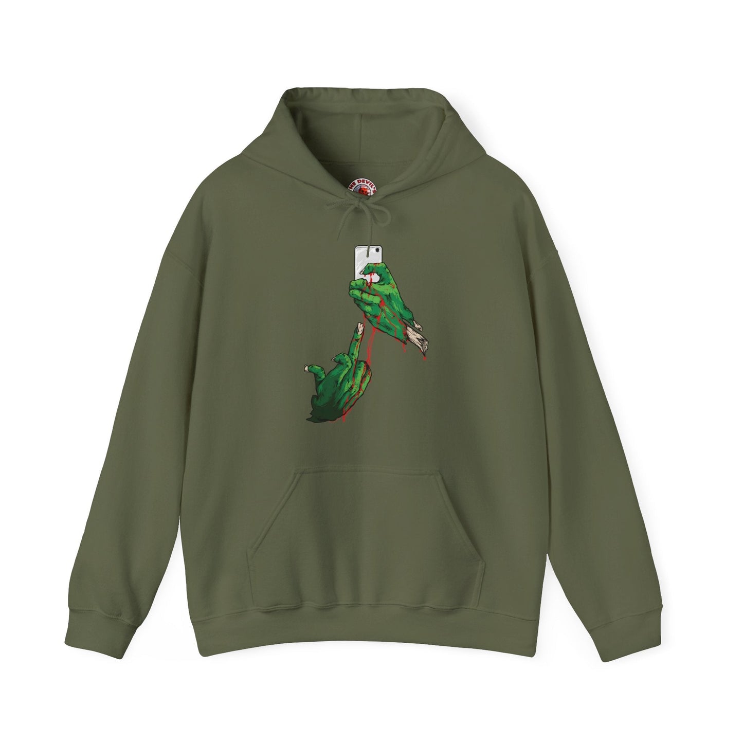 Selfie Monster Hooded Sweatshirt The Devil's Pickle