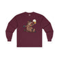 Beer Drinking Boar Long Sleeve Tee The Devil's Pickle