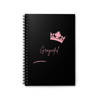 Spiral Notebook - Ruled Line Grayceful LLC