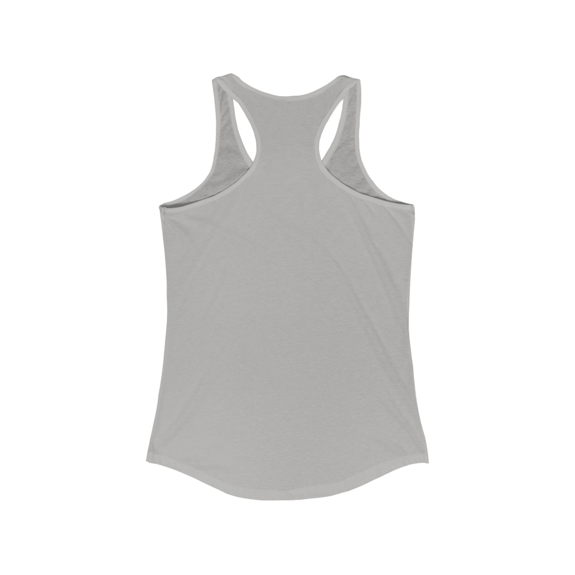 Women's Ideal Racerback Tank  "Just Gray" Grayceful LLC