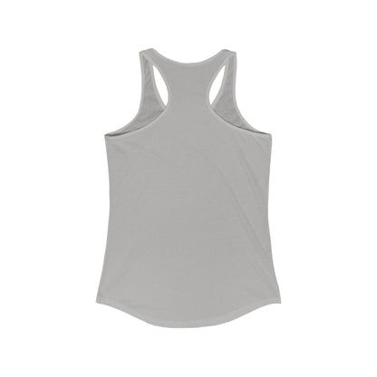 Women's Ideal Racerback Tank  "Just Gray" Grayceful LLC