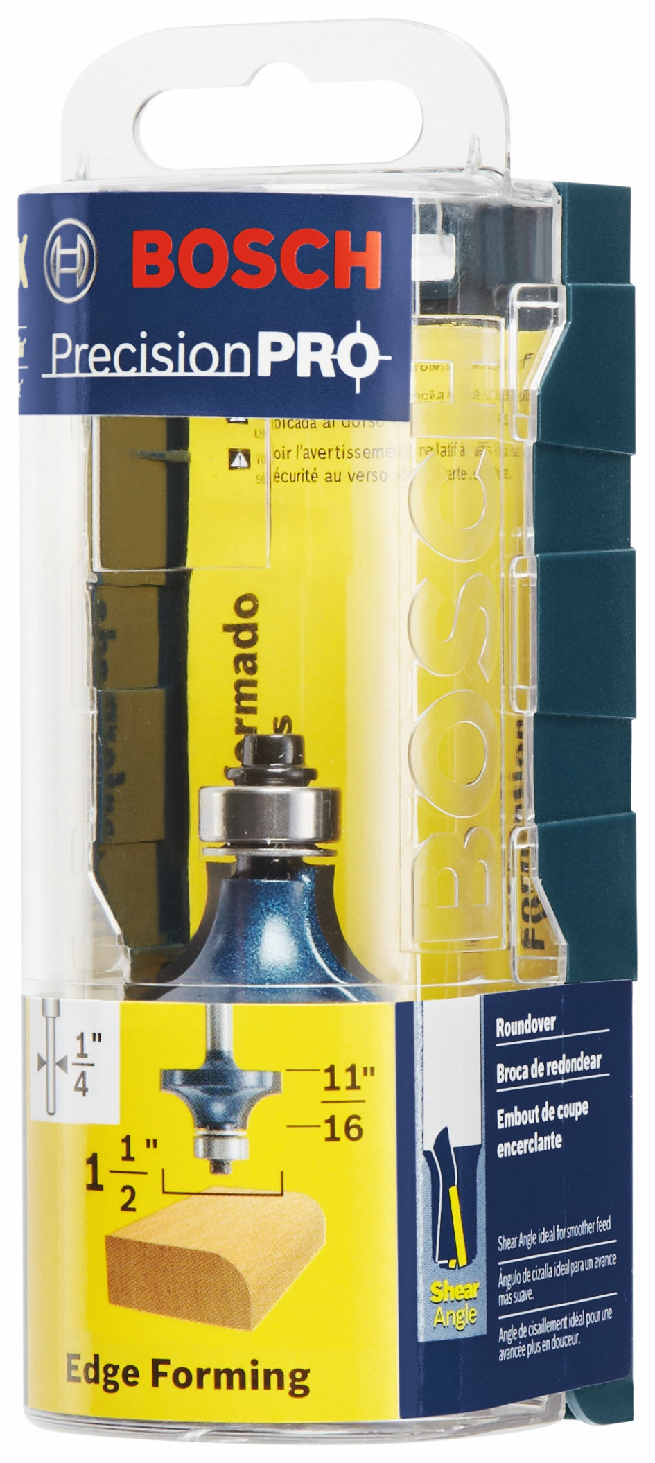BOSCH 85297MC 1/2 In. x 11/16 In. Carbide-Tipped Roundover Router Bit VM Hardware