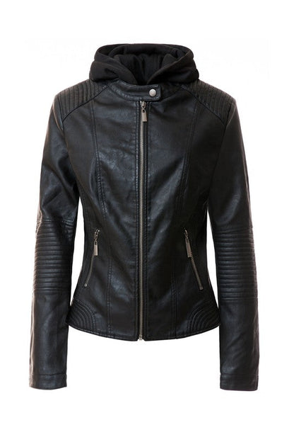 Women's PU Jacket See size chart under “more details” The Fashion Celestial