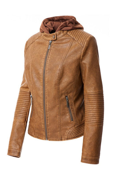 Women's PU Jacket See size chart under “more details” The Fashion Celestial