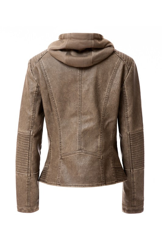 Women's PU Jacket See size chart under “more details” The Fashion Celestial