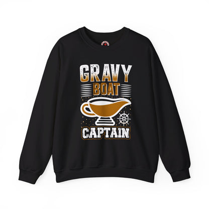 Gravy Boat Captain Crewneck Sweatshirt The Devil's Pickle