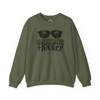 Weekend Hooker Crewneck Sweatshirt The Devil's Pickle