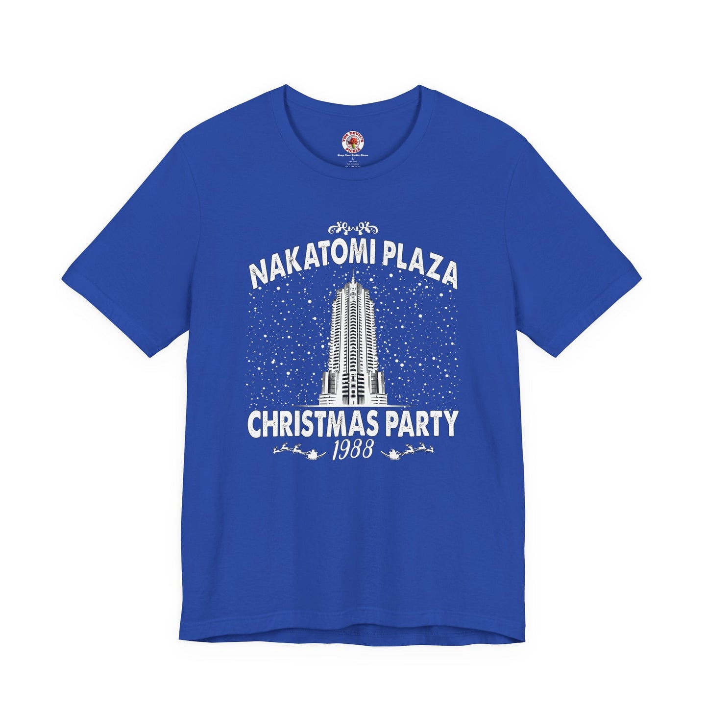 Nakatomi Plaza Christmas Party T-Shirt The Devil's Pickle