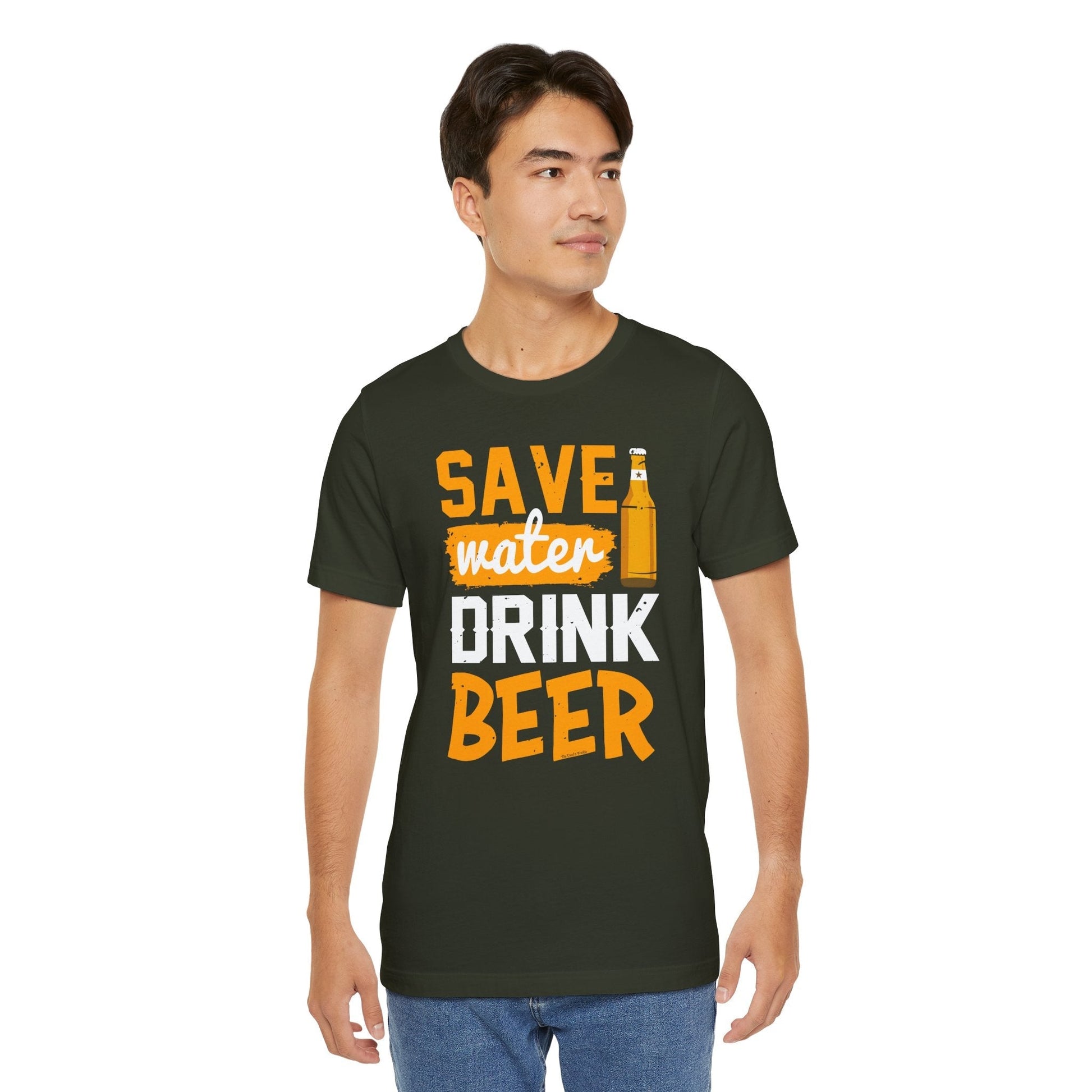 Save Water Drink Beer T-Shirt The Devil's Pickle
