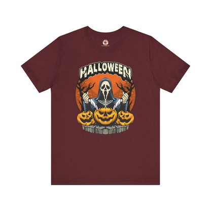 Screamer Killer Ghost Halloween T-Shirt The Devil's Pickle