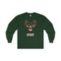 Horny Reindeer Long Sleeve Tee