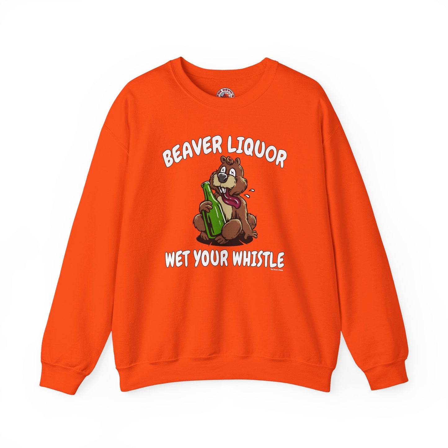 Beaver Liquor Crewneck Sweatshirt The Devil's Pickle