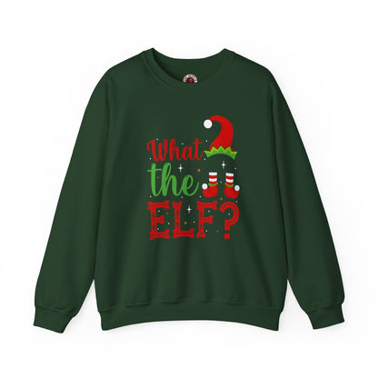 What The Elf Crewneck Sweatshirt The Devil's Pickle