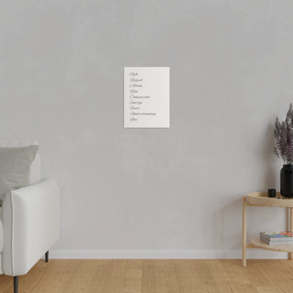 Matte Canvas, Stretched, 0.75" Grayceful LLC