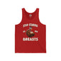 Stop Staring At My Breasts Tank Top The Devil's Pickle