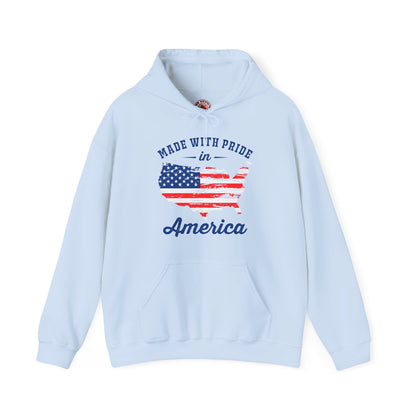 Made With Pride In America Hooded Sweatshirt The Devil's Pickle