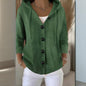 Women’s Button-Down Hoodie Cardigan Sweater Coat FitiqueFit