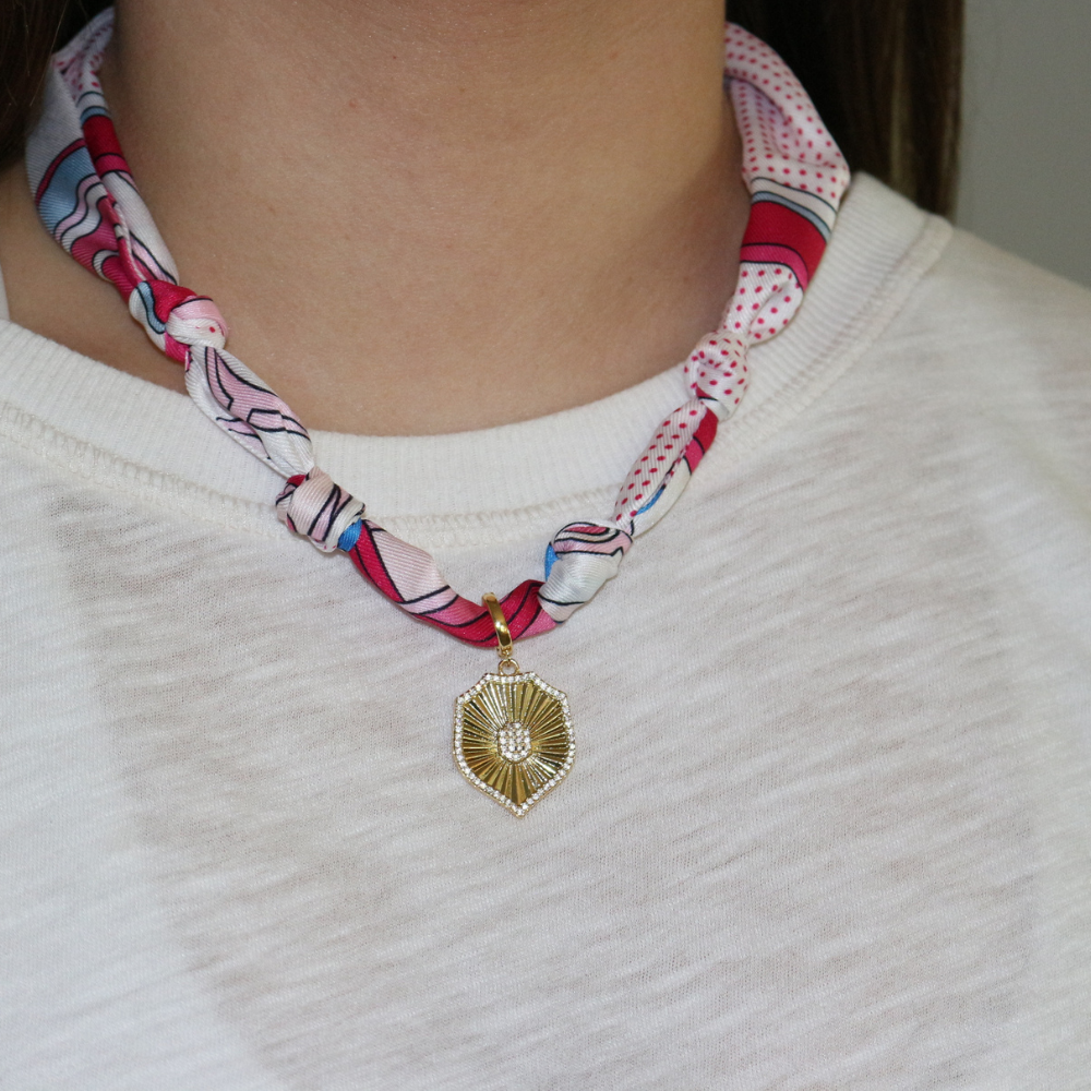 Wrapped in Strength Scarf Necklace Deep South Originals