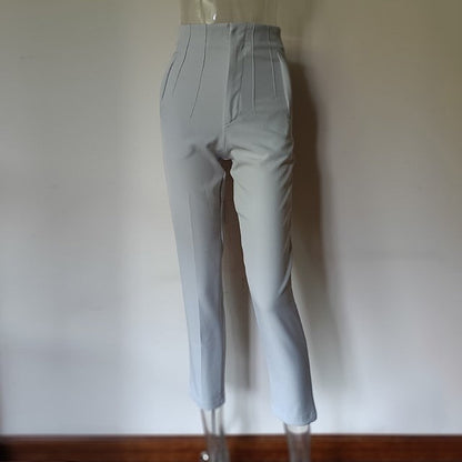Women's High-Waisted Straight Leg Pants FitiqueFit
