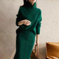 French Socialite Graceful And Fashionable Sweater Set Women's Sweater Skirt Turtleneck Two-piece Set Grayceful LLC