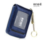 [RFID Credit Card Holder] Casual RFID Credit Card Holder, Multi-compartment Wallet - Simple Zip Around Card Case NovaCart