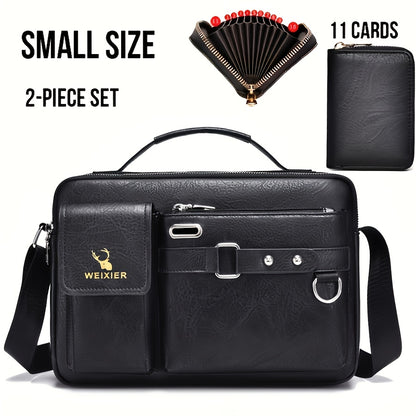 Men's Single-Shoulder Bag, Crossbody Bag, Business Messenger Bag, Shoulder Bag, Handbag, Casual Bag for Men NovaCart