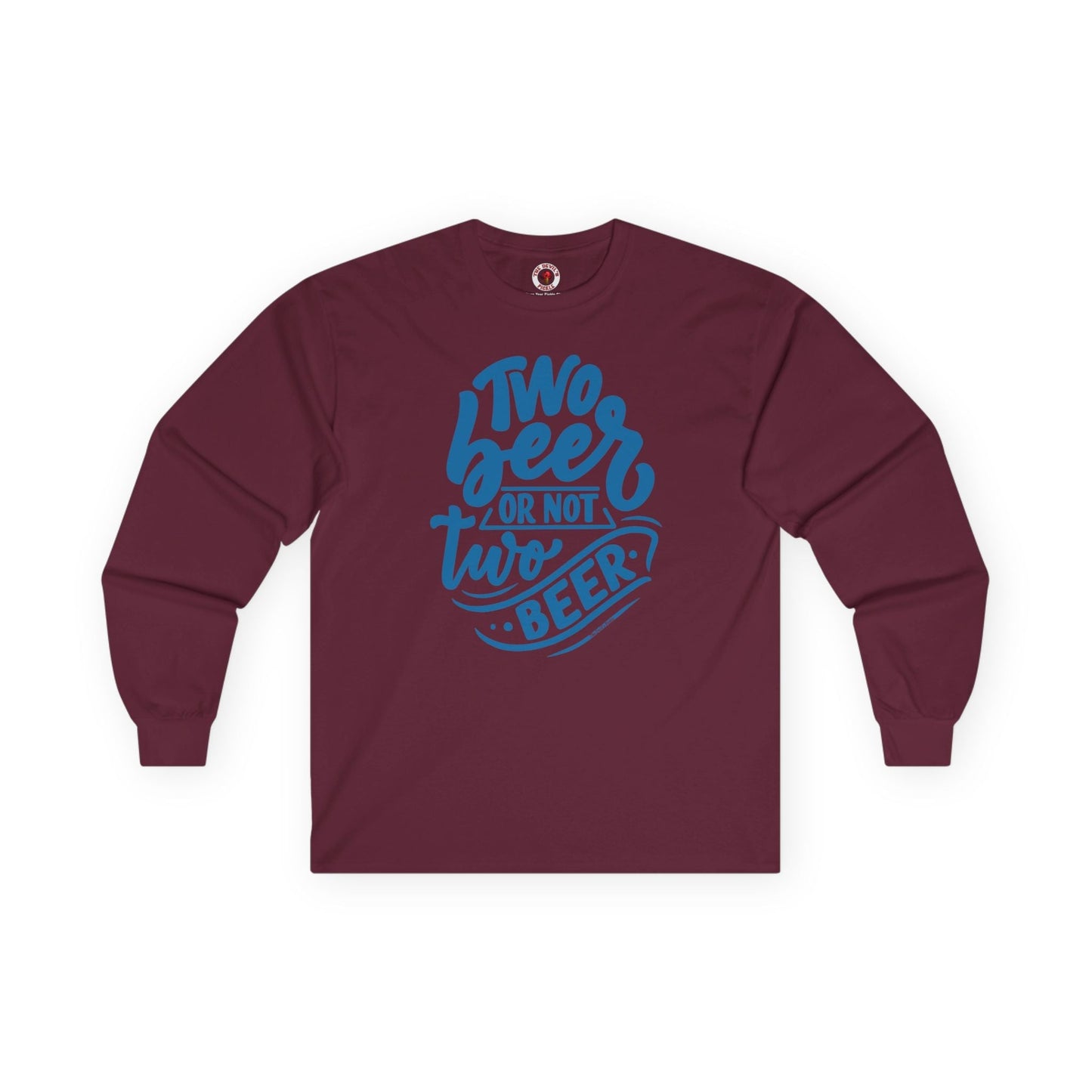 Two Beer or Not Two Beer Long Sleeve Tee The Devil's Pickle